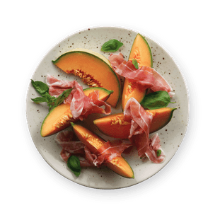 cantaloupe-and-prosciutto-plate