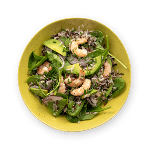 shrimp-and-avocado-rice-bowl