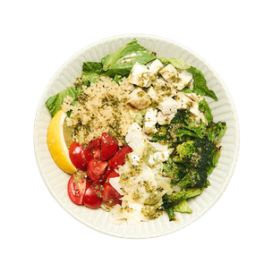 chicken-pesto-salad-bowl