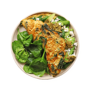 spinach-and-avocado-omelette