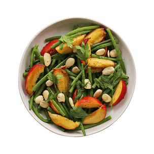 nectarine-green-bean-and-almond-salad