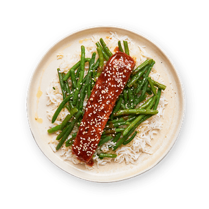 saumon-teriyaki-haricots-verts-et-riz