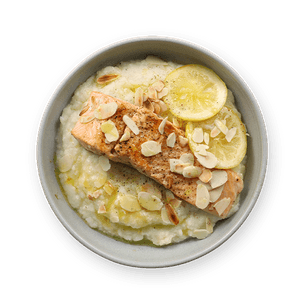 lemon-butter-salmon-with-cauliflower-puree