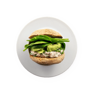 tuna-and-avocado-english-muffin