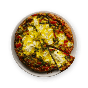 ricotta-and-red-pepper-frittata