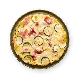 zucchini-and-ham-frittata