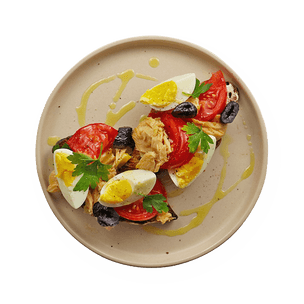 tuna-tomato-and-egg-bruschetta
