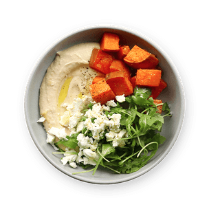 sweet-potato-and-hummus-bowl