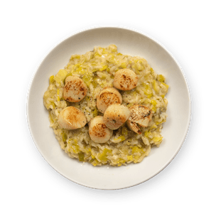 scallop-and-leek-risotto