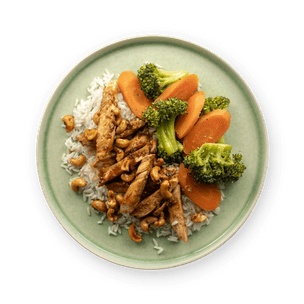 Jow - Recette : Nouilles de riz & porc sauté