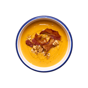 roasted-butternut-squash-soup-with-crispy-bacon