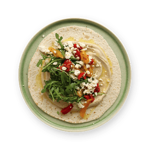 mediterranean-hummus-wrap