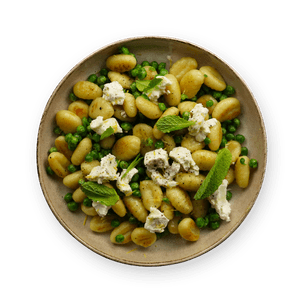 pea-and-feta-gnocchi