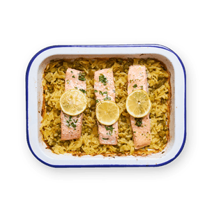 one-pan-salmon-with-asparagus-and-peas