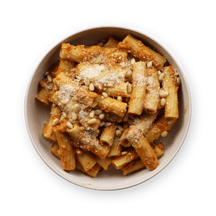 pasta-with-red-pesto