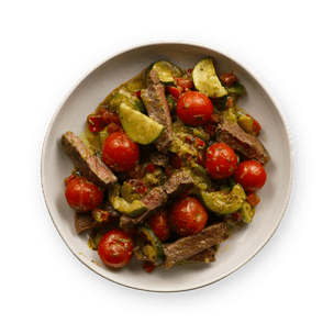 pesto-steak-and-summer-veggies