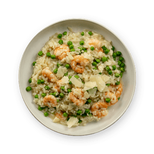 risotto-crevettes-et-petits-pois