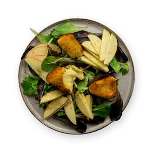 breaded-brie-and-apple-salad