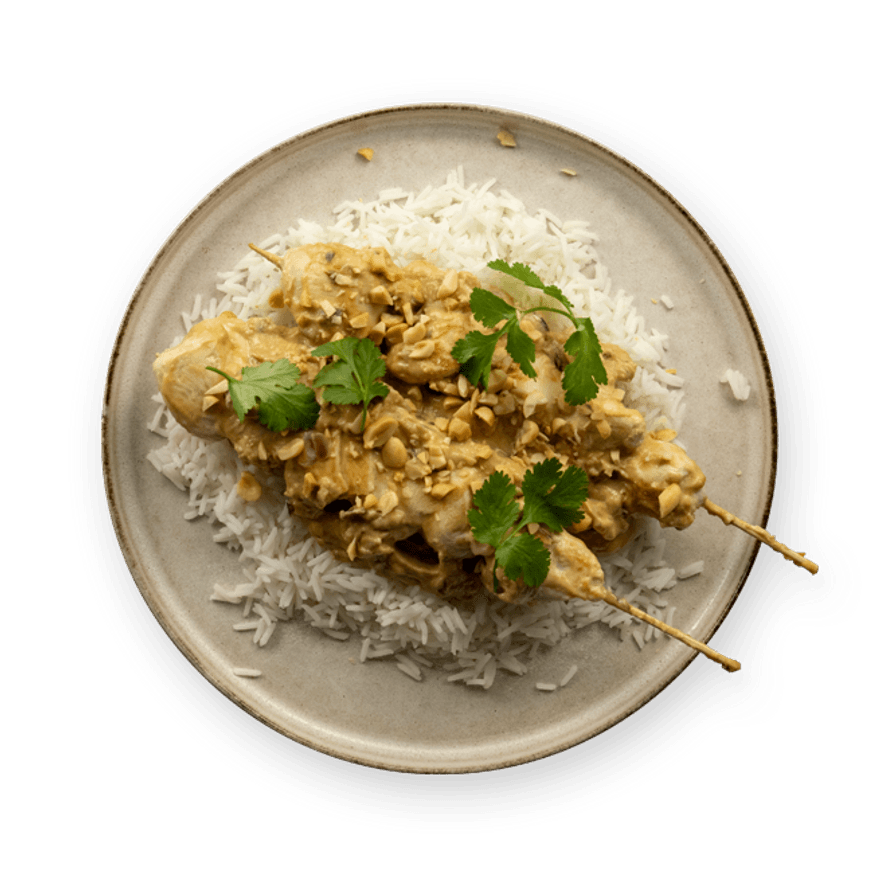 Poulet satay