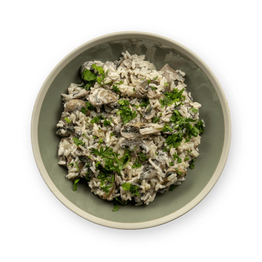 Creamy Mushroom Rice