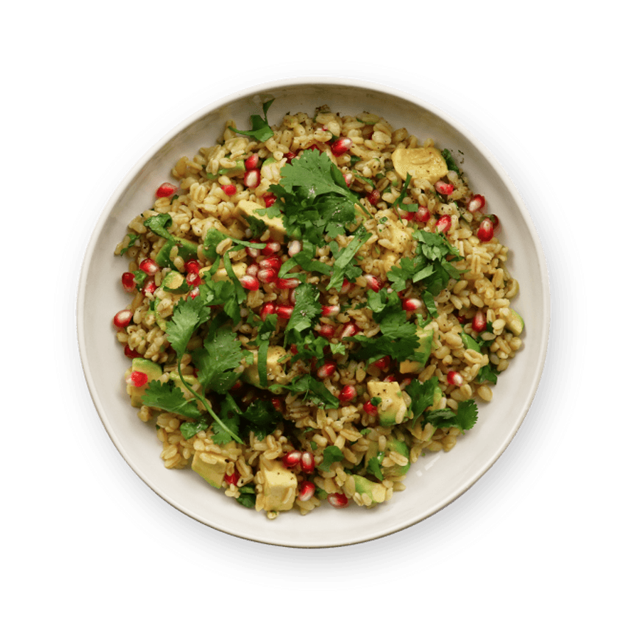 Avocado, Pomegranate & Barley Bowl