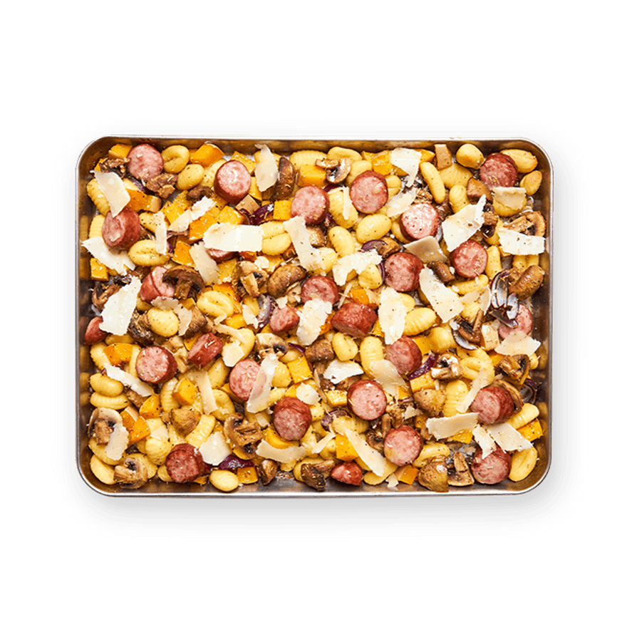 Plaque de gnocchis et légumes grillés (one-pan) - Avoine Cuisine