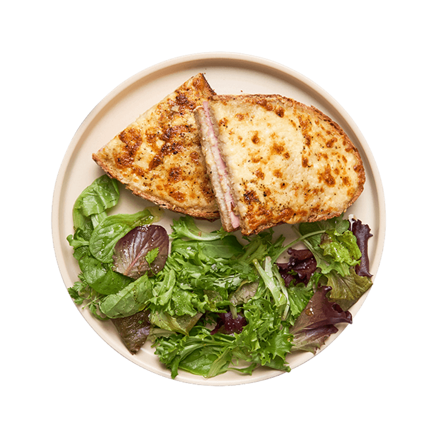 Croque-monsieur Parisien au air-fryer