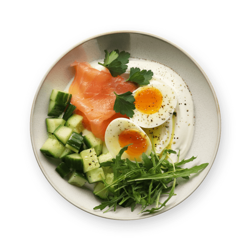 Smoked Salmon Brunch Bowl