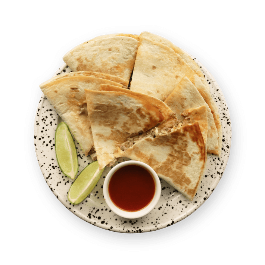 Speedy Beef Quesadillas