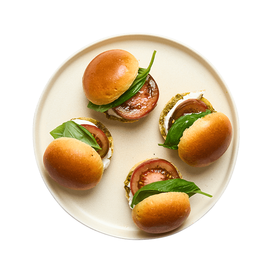 Tomato Caprese Sliders