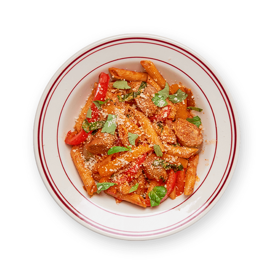 Sausage & Peppers Pasta