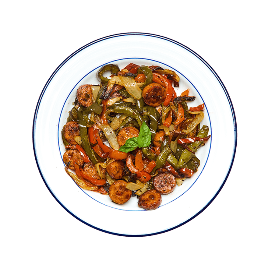 Chicken Sausage & Peppers