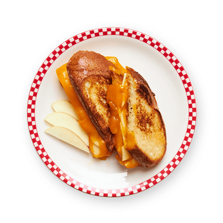 Apple Cheddar Grilled Cheese