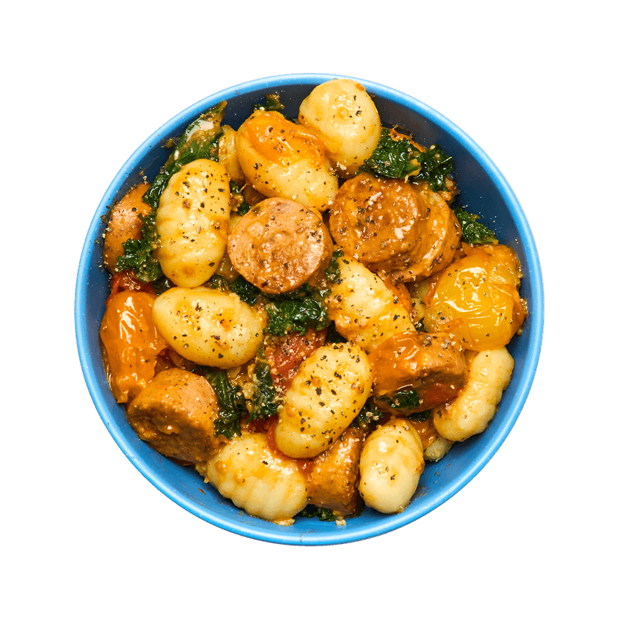 Gnocchi with Chicken Sausage & Tomatoes
