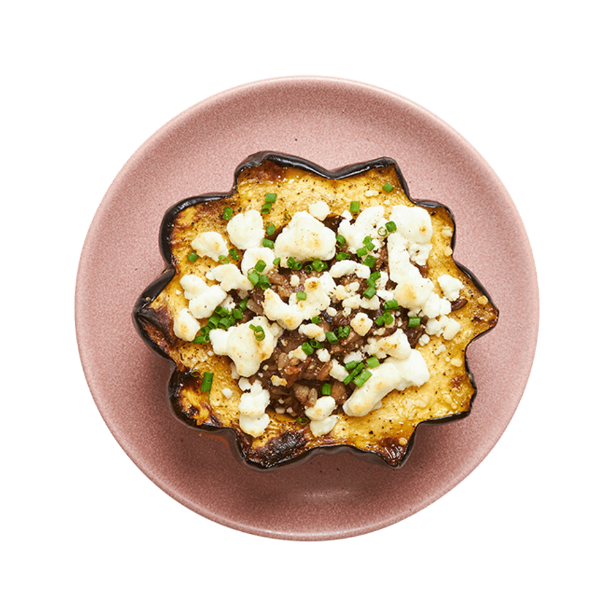 Veggie Stuffed Acorn Squash