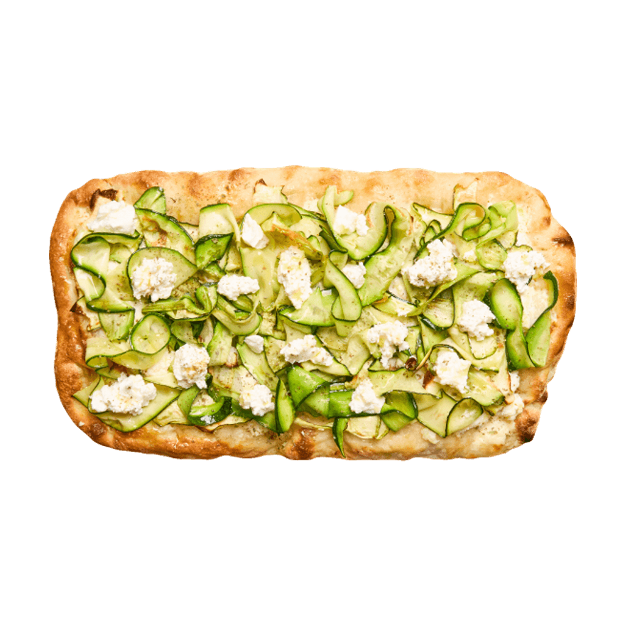 Zucchini & Ricotta Flatbread