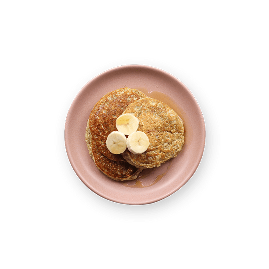 Banana Oat Pancakes