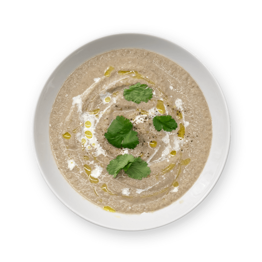 Mushroom & Parmesan Soup