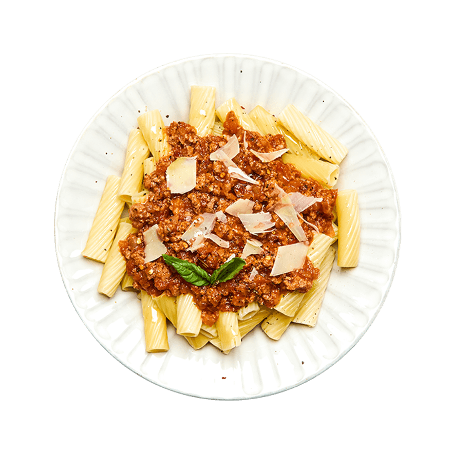 Rigatoni with Turkey Ragu