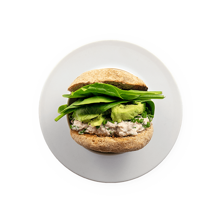 Tuna & Avocado English Muffin