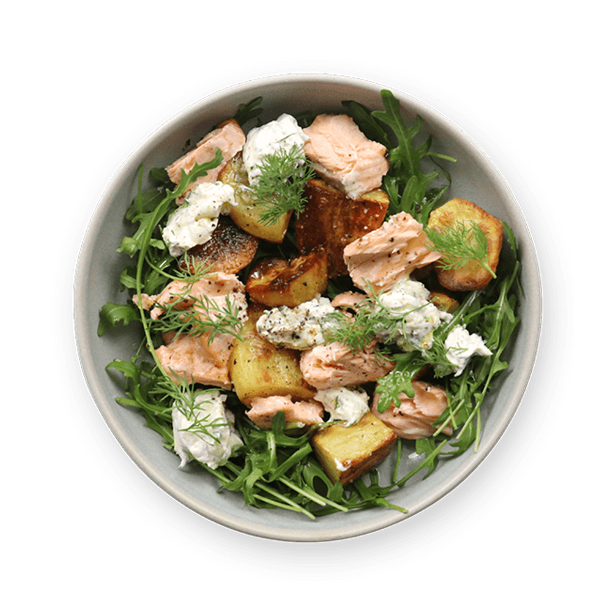 Lemon-Dill Salmon Salad