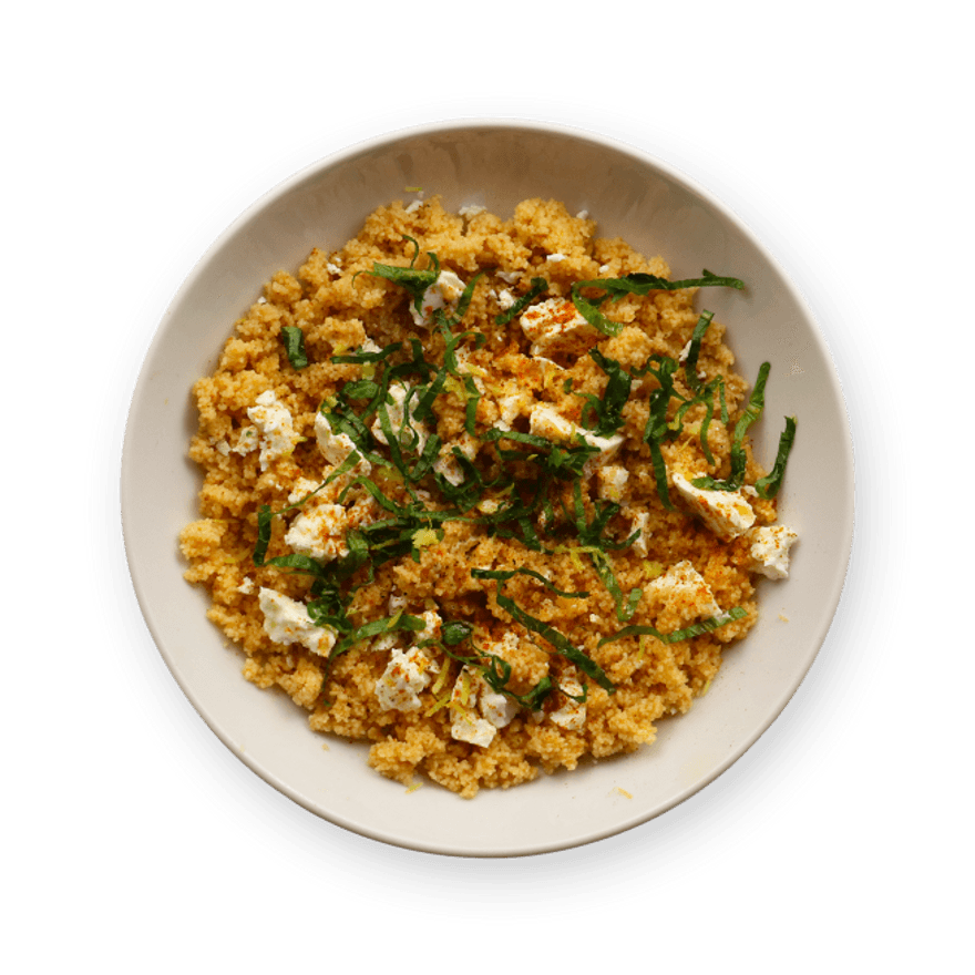 Spicy Couscous with Feta