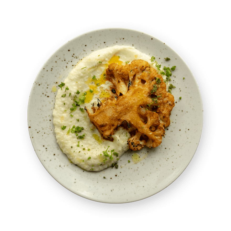 Sweet & Spicy Cauliflower Steak