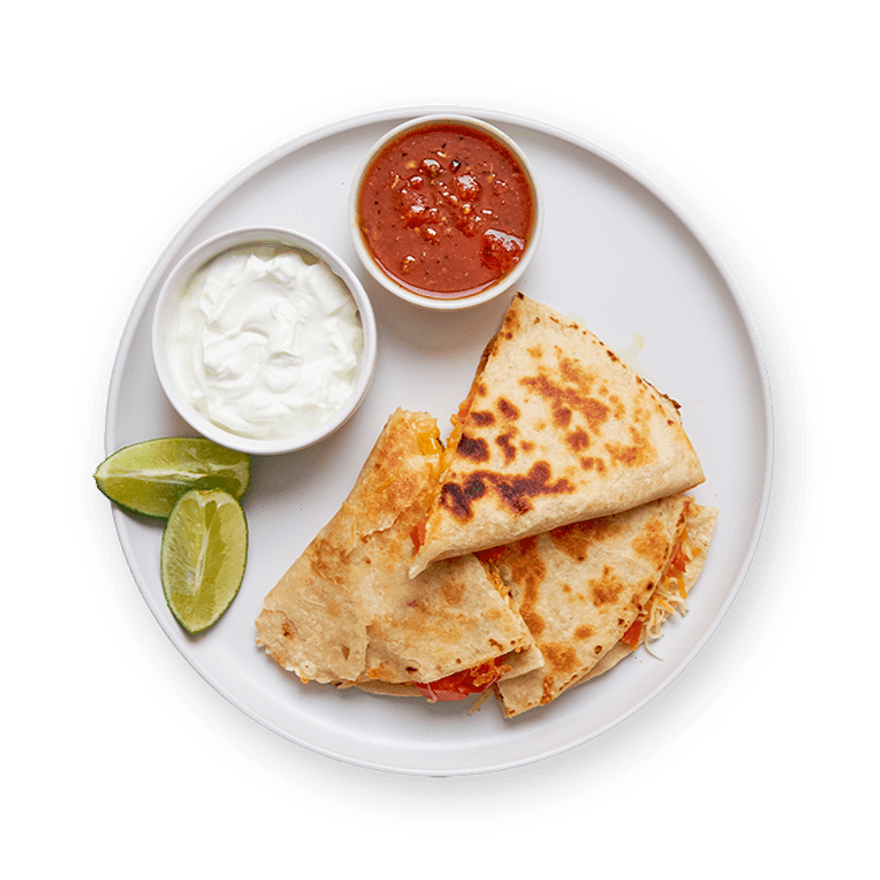 Cheesy Chicken Quesadillas