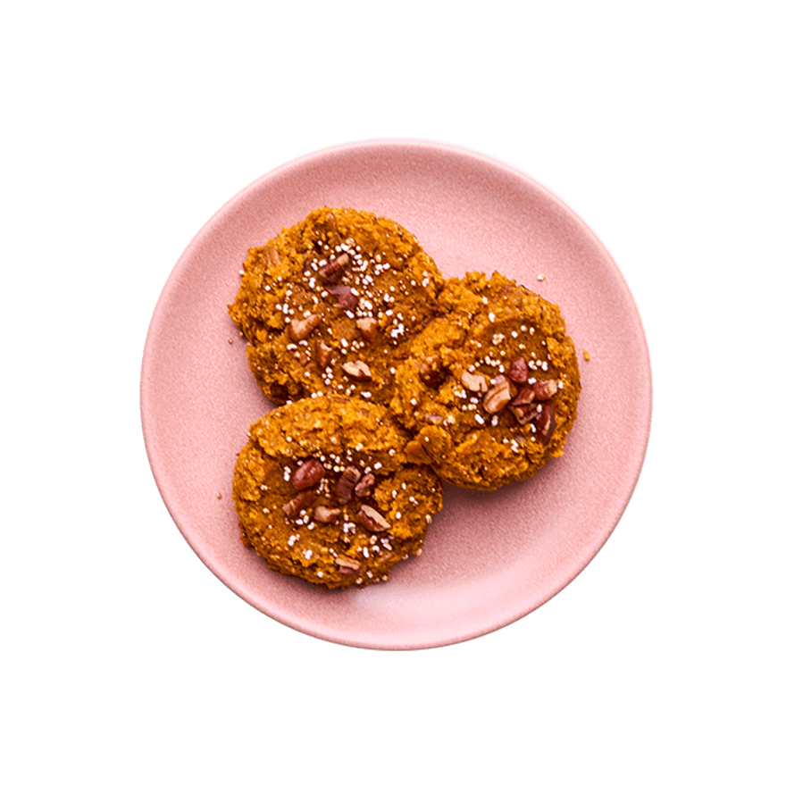 Pumpkin Spice Breakfast Cookies