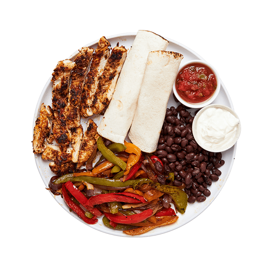 Grilled Chicken Fajitas