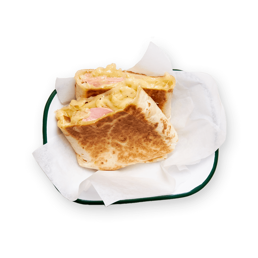 Ham & Swiss Wrap