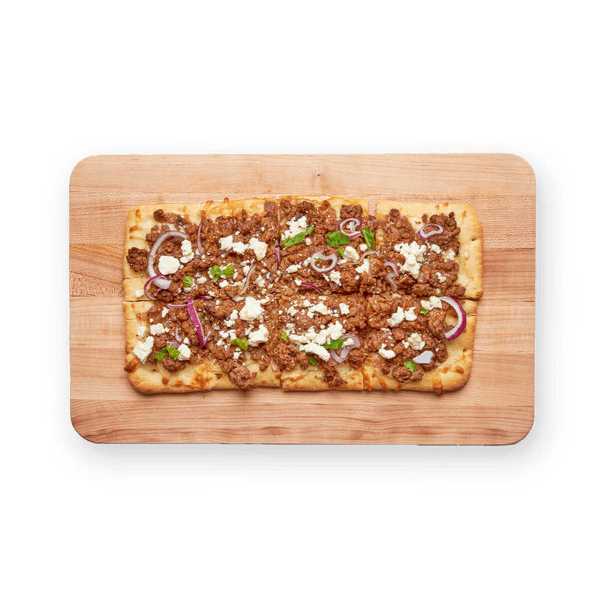 Spicy Lamb Flatbread