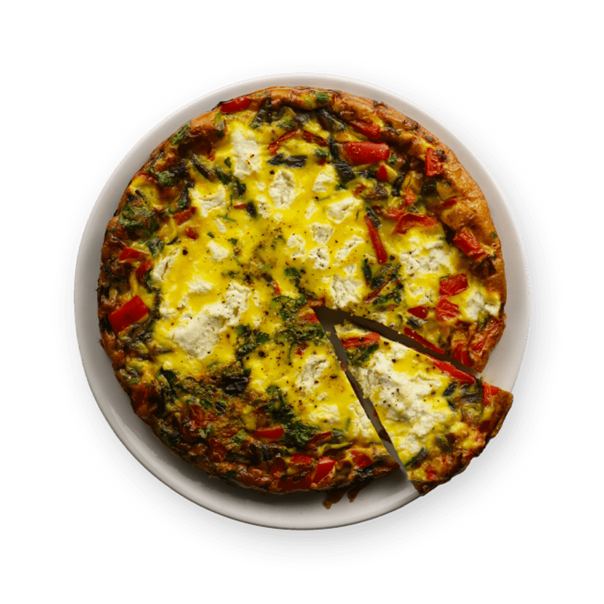 Ricotta & Red Pepper Frittata