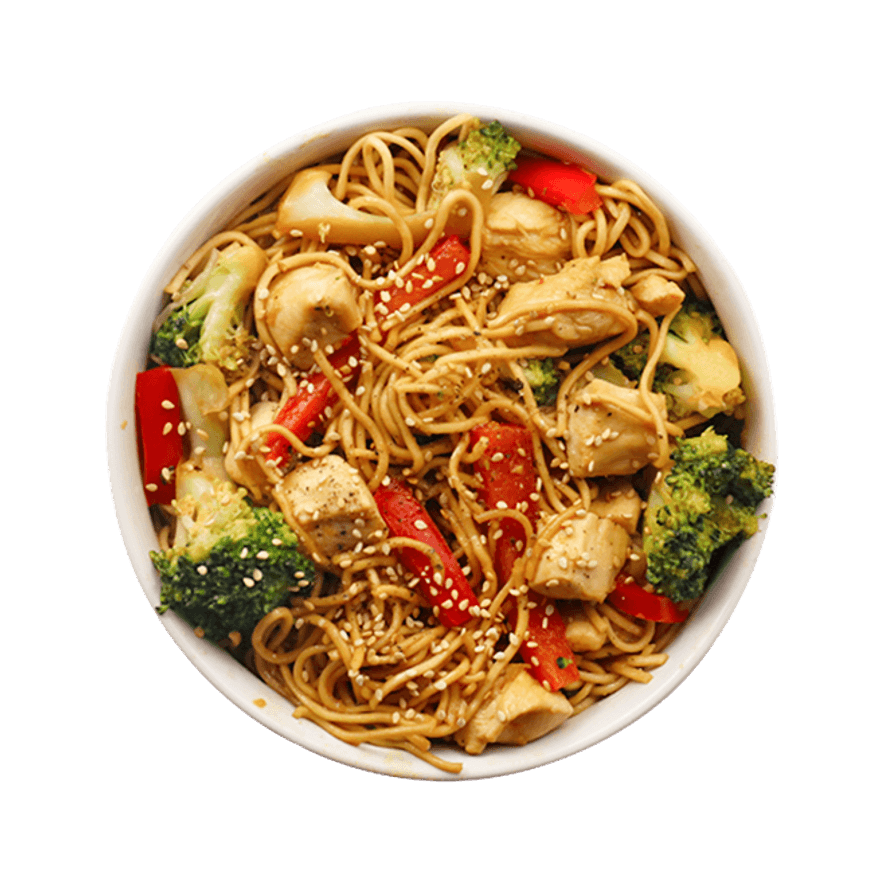 Chicken & Broccoli Stir-Fried Noodles